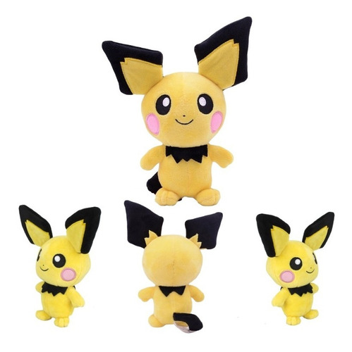 Peluche Pichu 20 Cm - Pikachu Pokemon - Día Del Niño