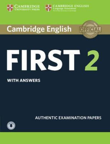 Cambridge English First 2 -st`s, Key & Downlo Audio *rev2015