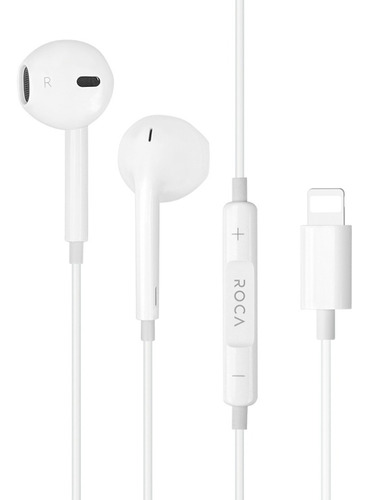 Auriculares Manos Libres Stereo Roca Out-u Lightning