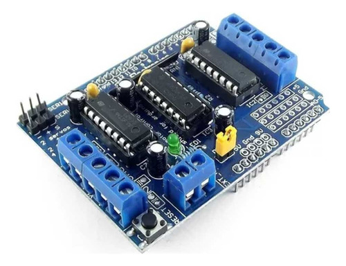 Modulo L293d Puente H Driver Motor Arduino Shield Rye