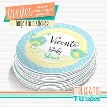 Comprar Baby Shower - Tarjetita Souvenir Baby Shower Para Imprimir