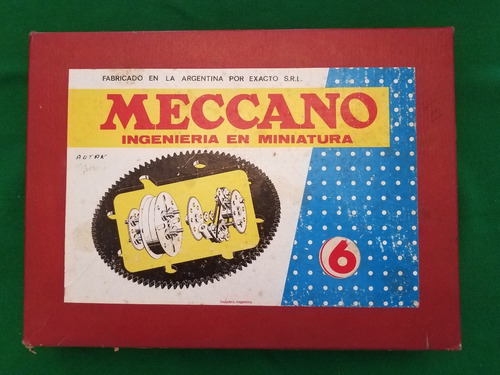 Meccano Antiguo Nro.5 - Con Caja Y Manuales