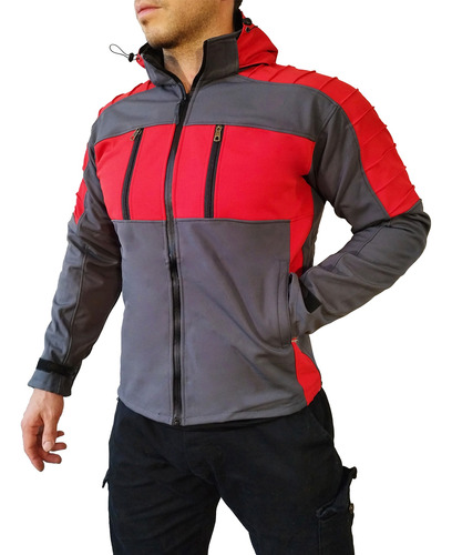 Campera Impermeable Hombre Neopreno Armour Np9 Combinada Ht