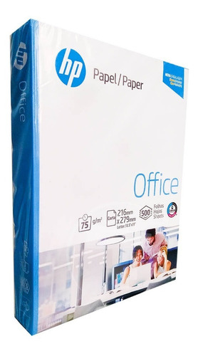 Resmas De Papel Blanco Tamaño Carta Hp Chamex