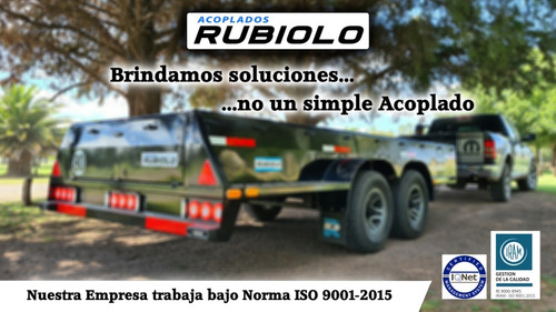 Acoplado Trailer Taller Rodante Para 800/1.000 Kg. (ta1009)