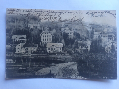 Austria Postal 1911 Pressbaum Vista General 