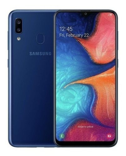 Samsung Galaxy A20 32 Gb Azul 3 Gb Ram (Reacondicionado)