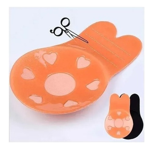 Imagem 6 de 9 de Sutiã Adesivo Silicone Levanta Seio Invisível Não Cai