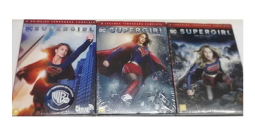  Box Supergirl A Primeira,  Segunda E A Terceira Temporada