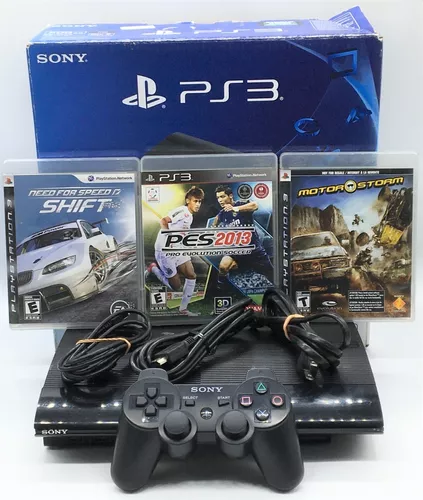 Ps3 Playstation 3 Super Slim 80 Games Jogos Originais