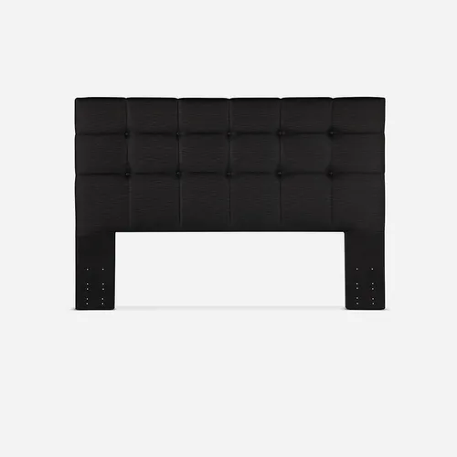 Cama Europea Rosen Art 4 Súper King + Respaldo Issey Grafito