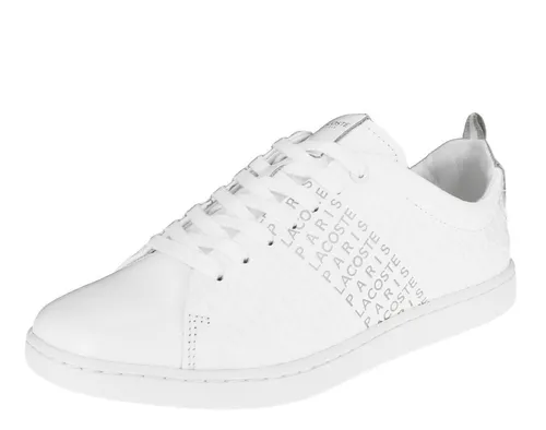 Tenis Lacoste Paris Carnaby Blanco plata Dama 2019 Cuotas sin