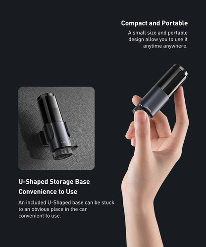 Alcoholímetro Automático Baseus Recargable Por Usb