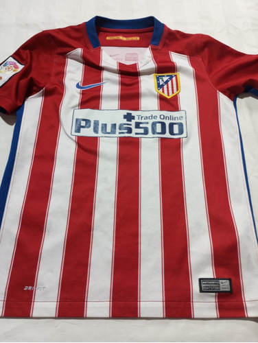 Camiseta Fútbol De Atlético Madrid Nike Original Impecable 