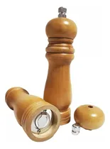 Comprar Molinillo De Pimienta Y Sal De Bambú Beige
