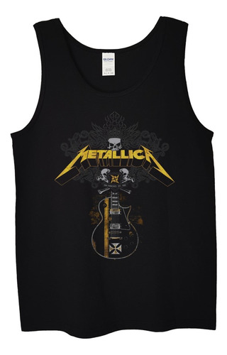 Polera Musculosa Metallica Guitar 2 Metal Abominatron