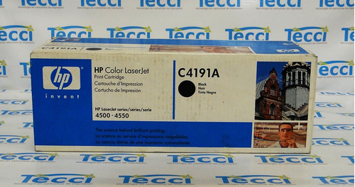 Cartucho Original Hp C4191a Black Para Impresora 4500/4550