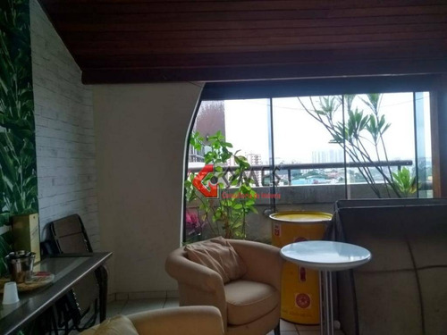 Imagem 8 de 30 de Cobertura Com 4 Dormitórios À Venda, 270 M² Por R$ 980.000,00 - Chácara Inglesa - São Bernardo Do Campo/sp - Co0198