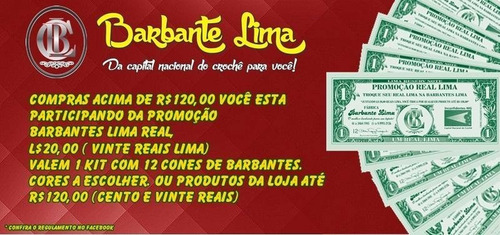 Imagem 8 de 9 de Kit 4 Barbantes Lima+ 1 Suporte De Barbantes Oferta Especial