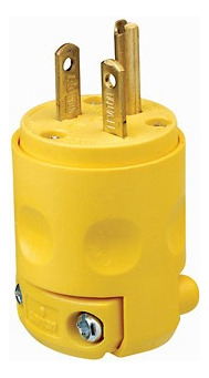 Enchufe 20 A / 250-v / 2p-3w Conexión A Tierra Leviton 620pv