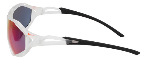 Óculos De Sol Esportivo Nike Zeus Rise If1113x Field Tint Cor Matte Clear Armação Matte Clear Haste Matte Clear Desenho Swosh