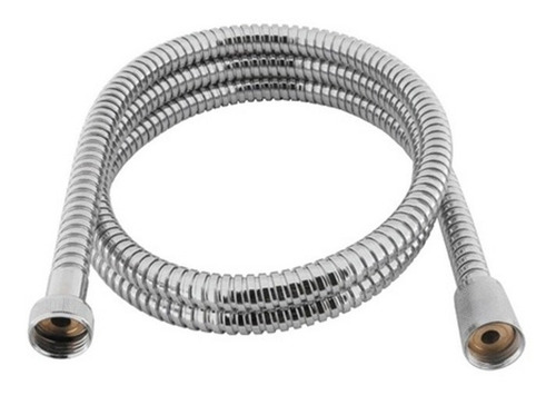 Imagen 2 de 5 de Ducha De Mano Cromada, Soporte Y Flexible De 1,50mts