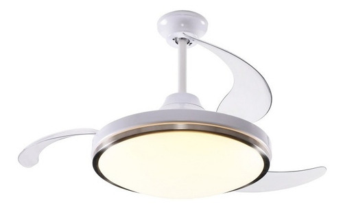 Imagen 6 de 10 de Ventilador De Techo Peabody Pe-vtr42 Blanco Con 3 Palas