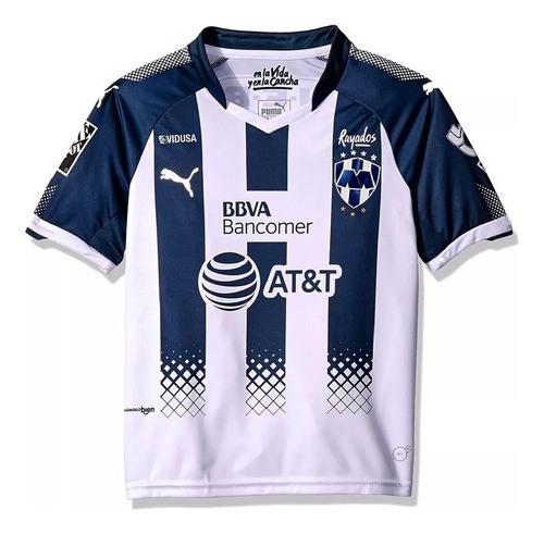 Jersey Monterey Rayados  Local 17/18 P/niña (752852 01)