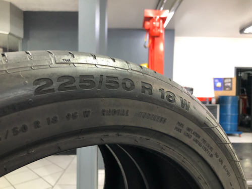 Kit 02 Pneus 225/50r18 Continental Sportcontact 5 Rft(11/12) (Usado)