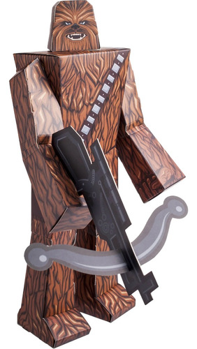 Figura Chewbacca Star Wars Blueprints Papercraft Dgl Games