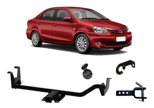 Enganche Toyota Etios 1.5 Lt 4 Ptas. 2013=