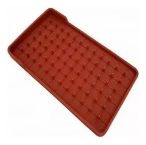 Descanso De Silicone Para Ferro Continental Cor Vermelho