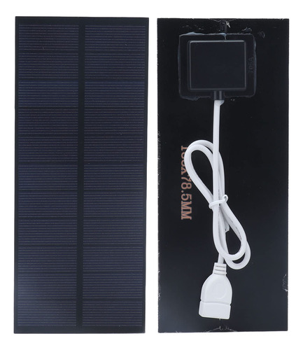 Kit Panel Solar Silicona Monocristalino Cargador Bateria
