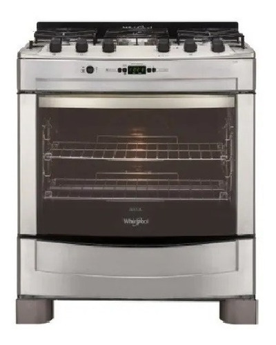 Volver Cocina Whirlpool A Gas Wf876xg Con Grill 76cm Digiya