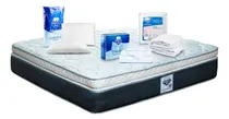 Comprar Colchón Queen Size Spring Air Gibson + 3 Blancos Sp