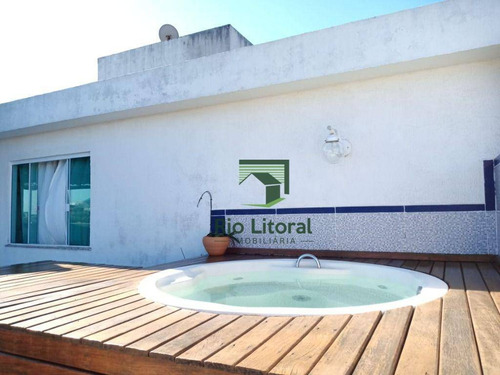Imagem 27 de 27 de Cobertura À Venda, 115 M² Por R$ 350.000,00 - Atlântica - Rio Das Ostras/rj - Co0029