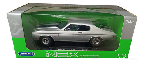 Chevrolet Chevelle Ss 1970, Escala 1/18, Welly, 26cms Largo.