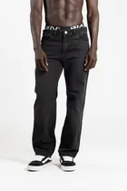 Comprar Jean Pantalon Relaxed Fit Holgado Negro Alaska
