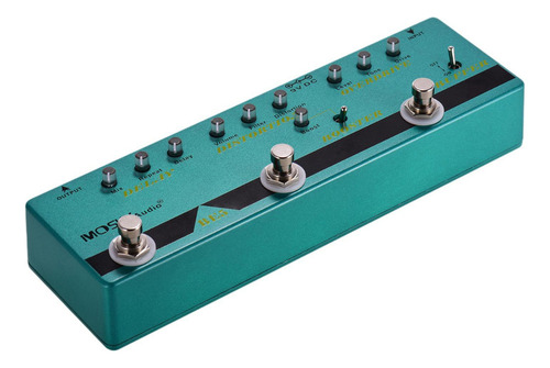 Hefu Pedal De Guitarra Multi-efeitos Tamanho Compacto Para