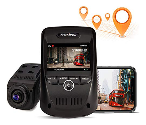 V1 Max 4k Solo Dash Cam 3840x2160@30fps Uhd Wifi Gps Ca...