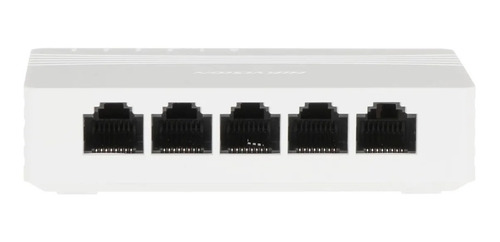 Imagen 3 de 7 de Switch De Red 100/1000 Mbps 5 Puertos Hikvision Ds-3e0505d-e