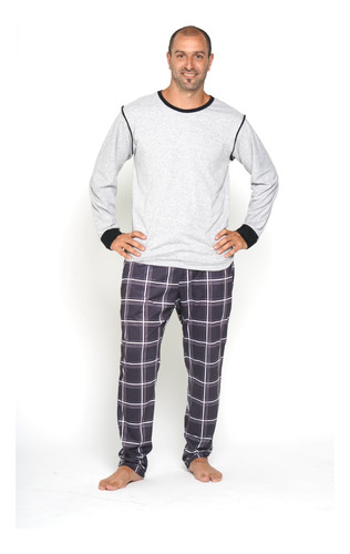 Pijama Hombre Invierno Escoces Jovanna 3445