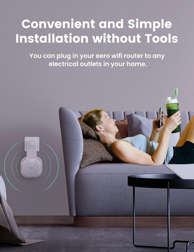Soporte De Montaje En Pared Para Eero 6 Y Eero 6 Sistema Wi-