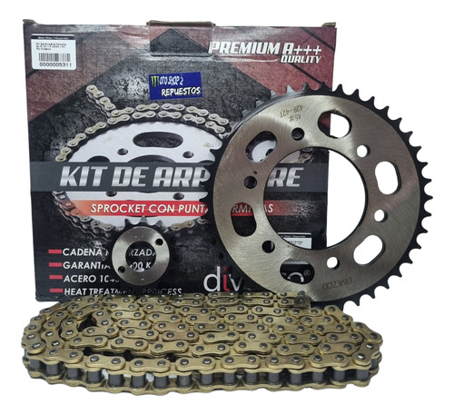 Kit Arrastre Yamaha Sz R 42 14 428h 128 Divezco