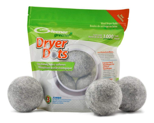 Gleener Dryer Dots - Bolas De Secado De Lana | Suavizante De