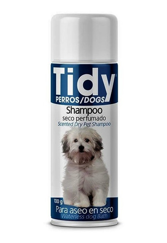 Tidy. Shampoo En Seco Para Perros. Perfumado. 100gramos