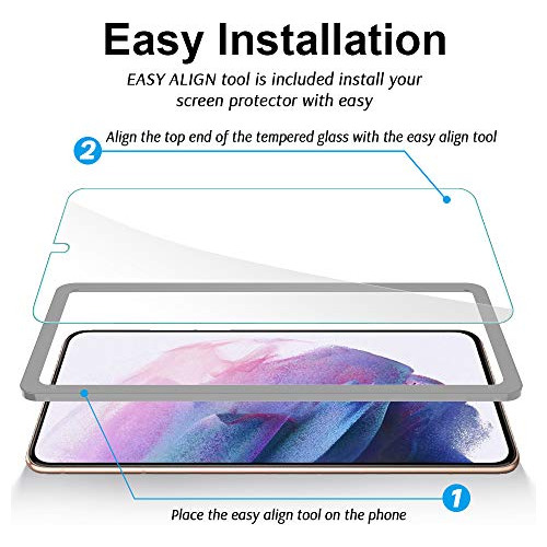 Pantalla Cristal Templado Para Samsung Galaxy S21 Plus 5g 3