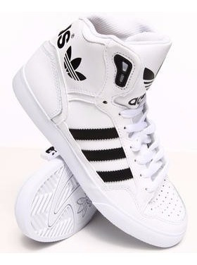 tenis adidas bota blancos