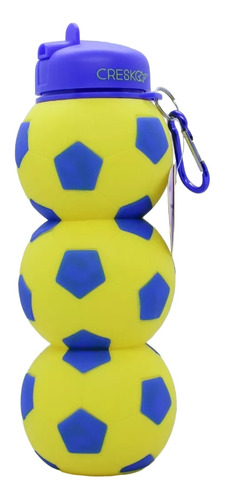 Botella Silicona Footy Cuadro Futbol Pelota Boca River