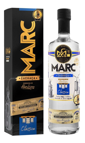 Imagem 6 de 10 de Kit 3un Cachaça Marc Carvalho Am. Blend, Amburana E Clássica